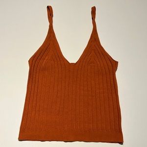 Forever 21 Brick orange rubbed cami crop